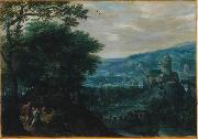 Gillis van Coninxloo Landscape with Venus and Adonis